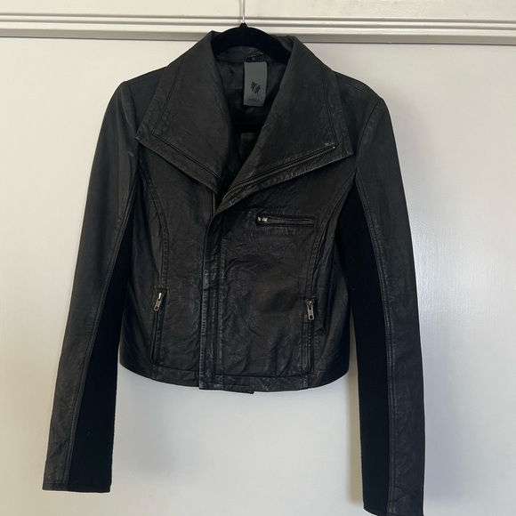 Scatola Jackets & Blazers - Scatola- Leather Jacket- L